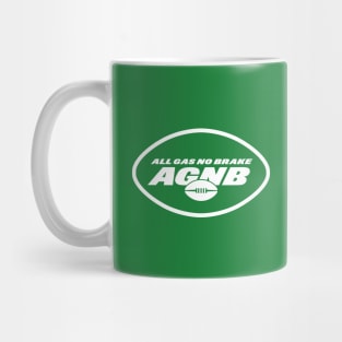 All Gas No Brake New York Jets Mug